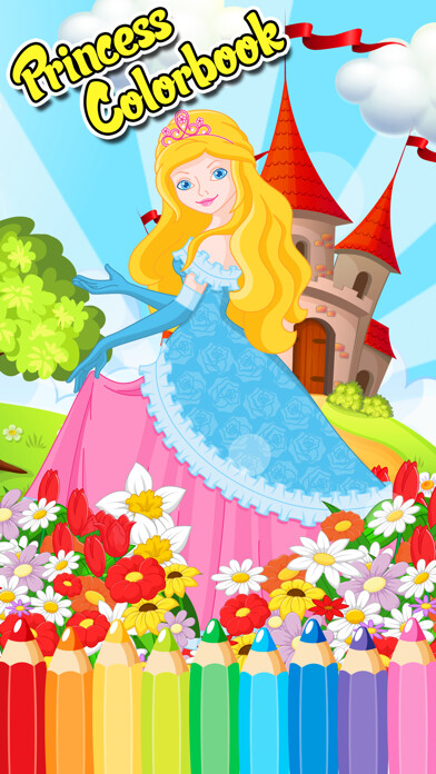 Emulate iPhone app the little princess my coloring painting pages - free learning book cool games for the kids girls using MyAndroid Emulate iPhone app the little princess my coloring painting pages - free learning book cool games for the kids girls using MyAndroid