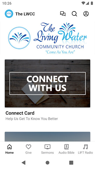 Run android online APK The Living Water Church from MyAndroid or emulate The Living Water Church using MyAndroid
