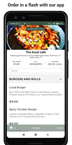 Run android online APK The local cafe from MyAndroid or emulate The local cafe using MyAndroid