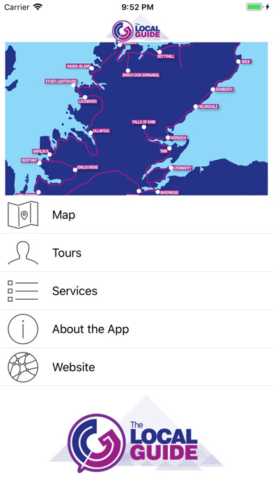 Emulate iPhone app The Local Guide (Scotland) using MyAndroid Emulate iPhone app The Local Guide (Scotland) using MyAndroid