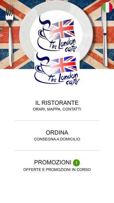 Emulate iPhone app The London Cafè using MyAndroid Emulate iPhone app The London Cafè using MyAndroid