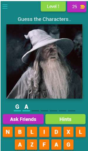Run android online APK The Lords of the Rings Quiz from MyAndroid or emulate The Lords of the Rings Quiz using MyAndroid