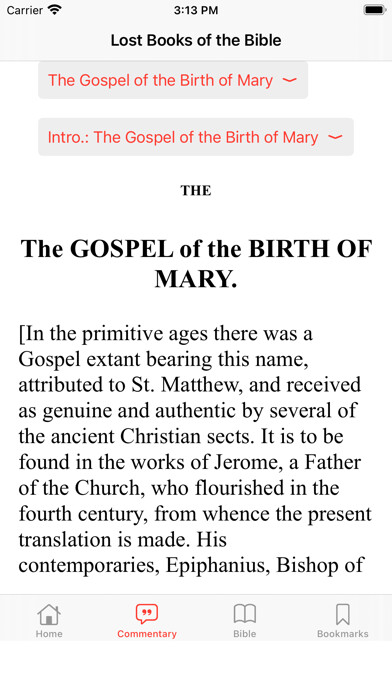 Emulate iPhone app The Lost Books of the Bible using MyAndroid Emulate iPhone app The Lost Books of the Bible using MyAndroid