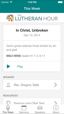 Emulate Android APK The Lutheran Hour Sermons