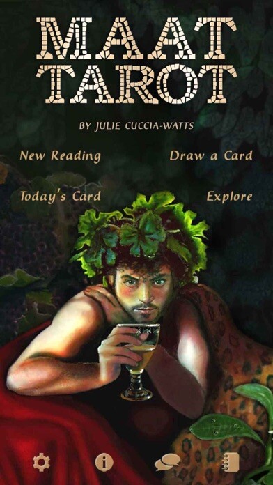 Emulate iPhone app The MAAT Tarot using MyAndroid Emulate iPhone app The MAAT Tarot using MyAndroid