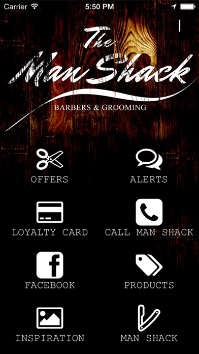 Emulate iPhone app The Man Shack using MyAndroid