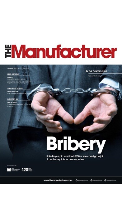 Emulate iPhone app The Manufacturer Magazine using MyAndroid