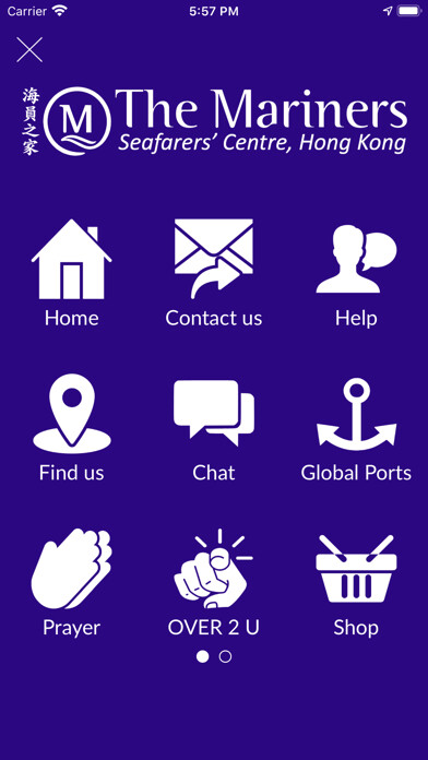 Emulate iPhone app The Mariners Seafarers App using MyAndroid