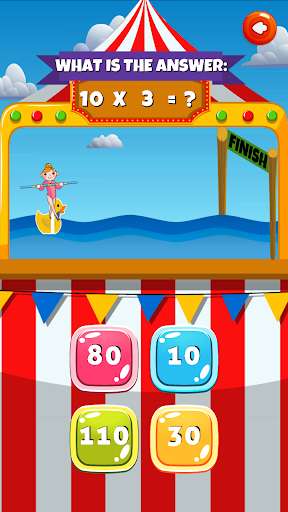 Run android online APK The Math Multiplication Game : Carnival Edition from MyAndroid or emulate The Math Multiplication Game : Carnival Edition using MyAndroid