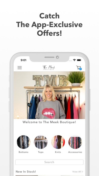Emulate iPhone app The Meek Boutique using MyAndroid Emulate iPhone app The Meek Boutique using MyAndroid