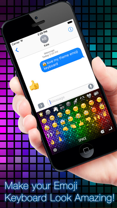 Emulate iPhone app Theme Emoji Keyboard - Customize Your Emojis Keyboards using MyAndroid