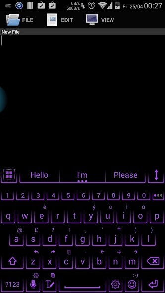Run android online APK Theme for AI.type Neon Purple from MyAndroid or emulate Theme for AI.type Neon Purple using MyAndroid