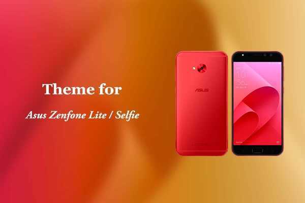 Emulate Android APK Theme for Asus Zenfone 4 Selfie Lite Emulate Android APK Theme for Asus Zenfone 4 Selfie Lite