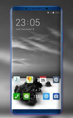 Emulate Android APK Theme for asus zenfone 5z cool black peak