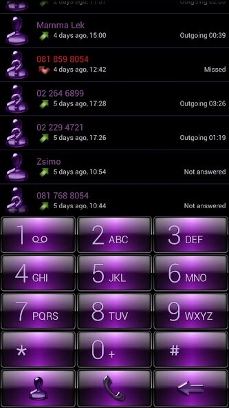 Run android online APK Theme for ExDialer Dusk Pink from MyAndroid or emulate Theme for ExDialer Dusk Pink using MyAndroid