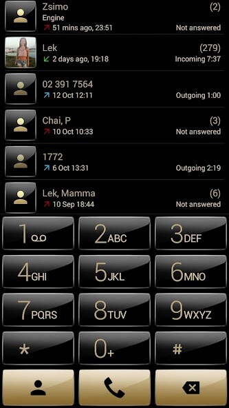 Run android online APK Theme for ExDialer GlossB Gold from MyAndroid or emulate Theme for ExDialer GlossB Gold using MyAndroid
