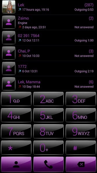 Run android online APK Theme for ExDialer GlossBPurpl from MyAndroid or emulate Theme for ExDialer GlossBPurpl using MyAndroid