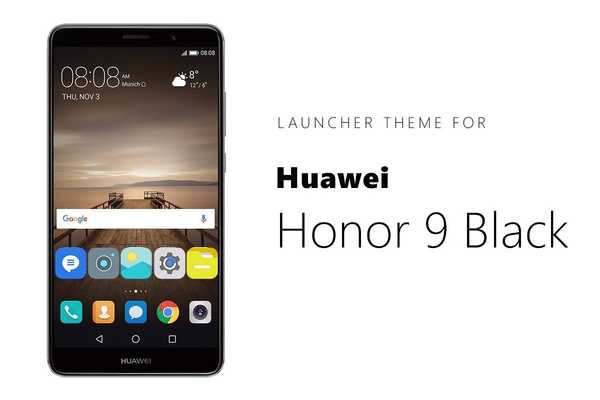 Emulate Android APK Theme for Huawei Honor 9 Black Emulate Android APK Theme for Huawei Honor 9 Black