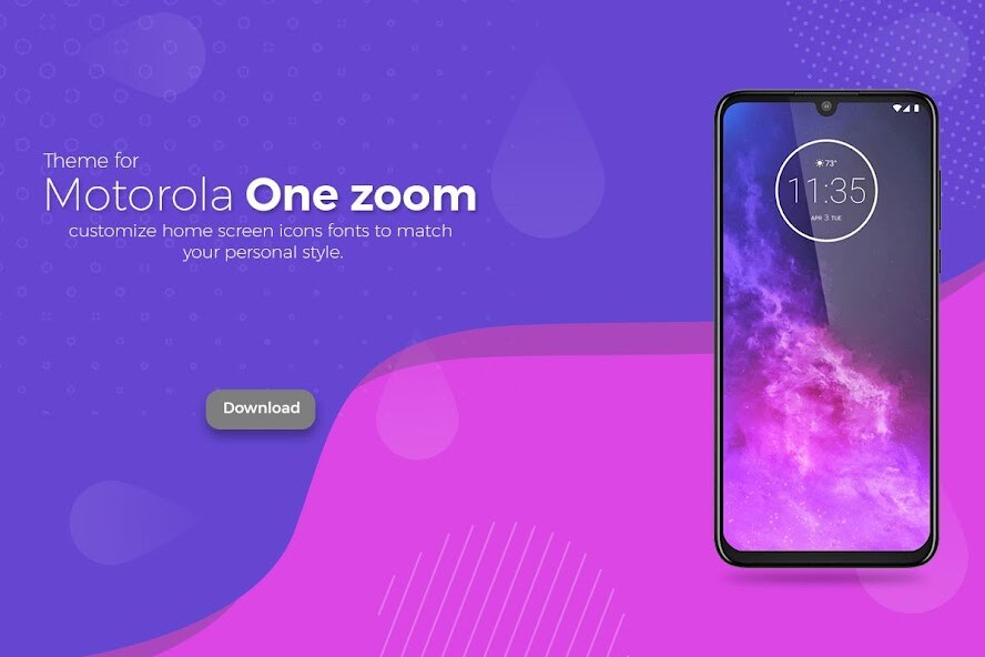 Run android online APK Theme for Motorola One Zoom from MyAndroid or emulate Theme for Motorola One Zoom using MyAndroid
