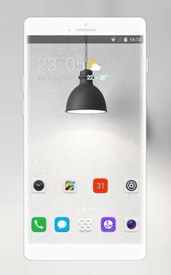 Emulate Android APK Theme for simple life style light wallpaper