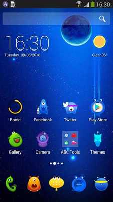 Emulate Android APK Theme for Strange Things