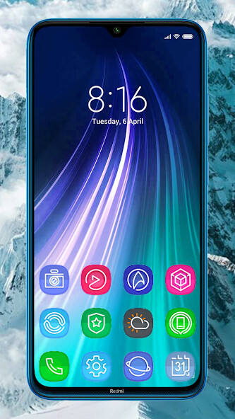 Run android online APK Theme for Xiaomi  Redmi Note 8 from MyAndroid or emulate Theme for Xiaomi  Redmi Note 8 using MyAndroid