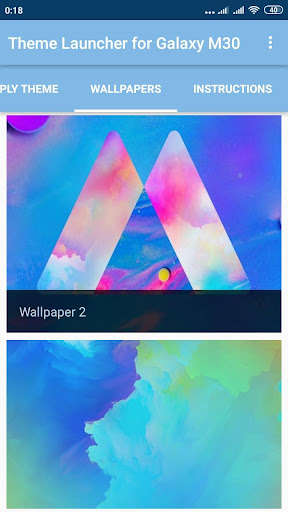 Run android online APK Theme Launcher for Samsung Galaxy M30 from MyAndroid or emulate Theme Launcher for Samsung Galaxy M30 using MyAndroid