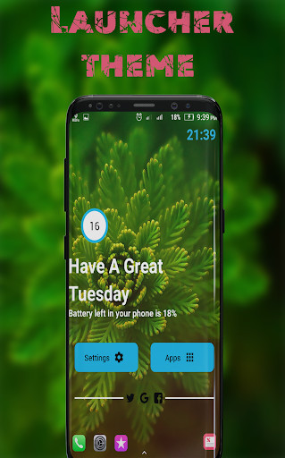 Run android online APK Theme Launcher from MyAndroid or emulate Theme Launcher using MyAndroid