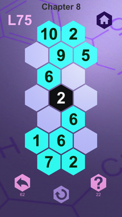 Emulate iPhone app The Melding - A Number Logic Puzzle using MyAndroid