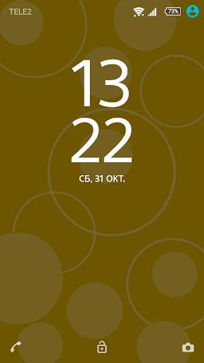 Emulate Android APK Theme Minimal Circlese
