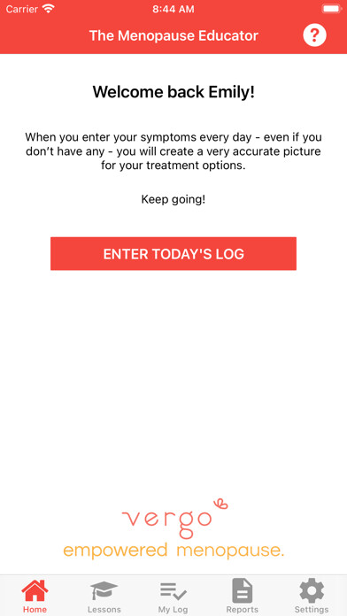 Emulate iPhone app The Menopause Educator using MyAndroid Emulate iPhone app The Menopause Educator using MyAndroid