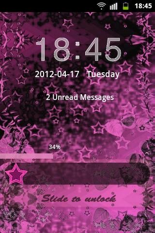 Run android online APK Theme Pink Dark GO Locker from MyAndroid or emulate Theme Pink Dark GO Locker using MyAndroid