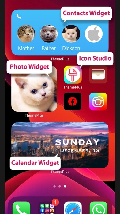 Emulate iPhone app ThemePlus :Widget + Icon Maker using MyAndroid Emulate iPhone app ThemePlus :Widget + Icon Maker using MyAndroid