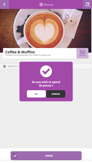 Emulate iPhone app The Mercury Smart Rewards using MyAndroid