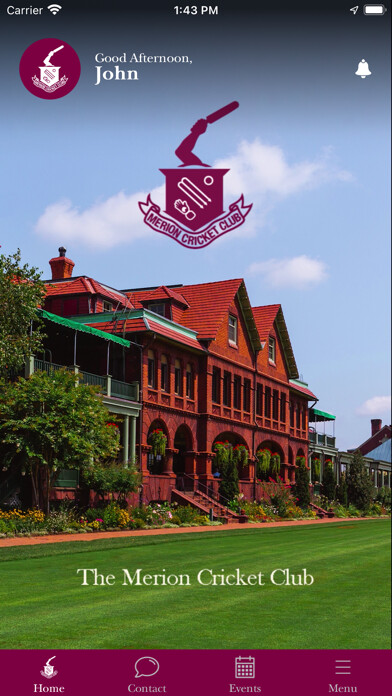 Emulate iPhone app The Merion Cricket Club using MyAndroid Emulate iPhone app The Merion Cricket Club using MyAndroid