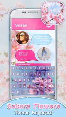 Emulate Android APK Theme Sakura Flowers Keyboard Emulate Android APK Theme Sakura Flowers Keyboard