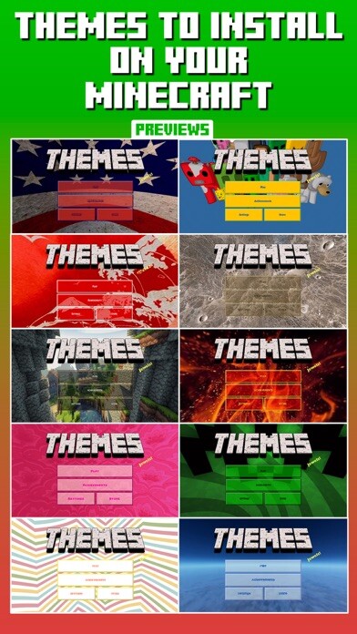 Emulate iPhone app Themes for Minecraft using MyAndroid