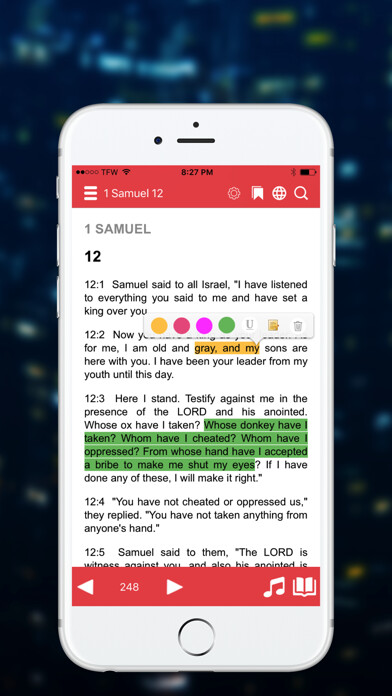 Emulate iPhone app The Message Bible MSG Audio using MyAndroid Emulate iPhone app The Message Bible MSG Audio using MyAndroid