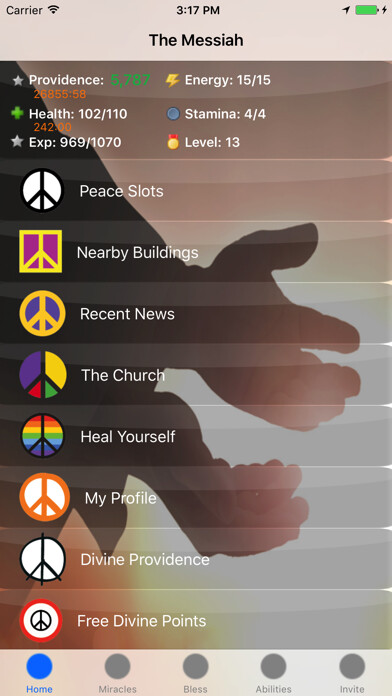 Emulate iPhone app The Messiah! using MyAndroid