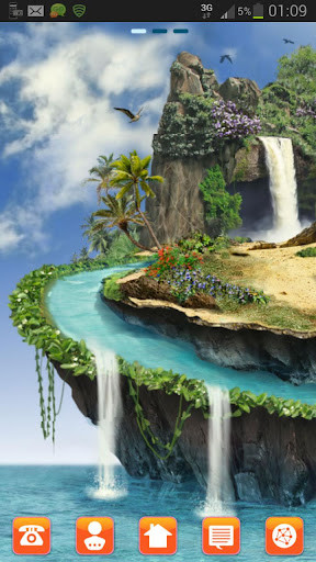 Run android online APK Theme Tropical GO Launcher EX from MyAndroid or emulate Theme Tropical GO Launcher EX using MyAndroid