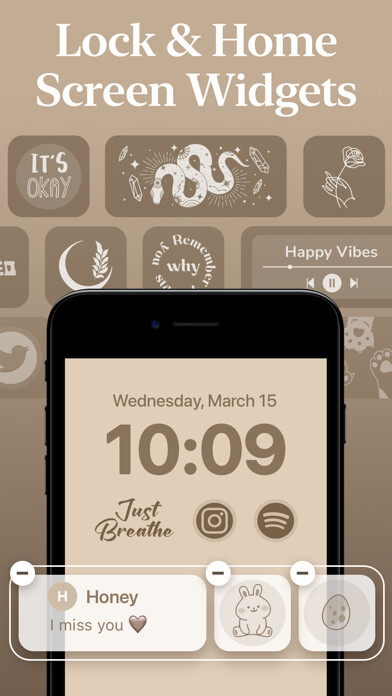 Emulate iPhone app Themify - Widget & Icon Themes using MyAndroid