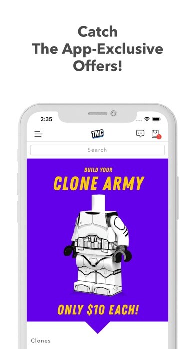 Emulate iPhone app The Minifig Co. using MyAndroid Emulate iPhone app The Minifig Co. using MyAndroid