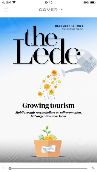 Emulate iPhone app The Mobile Lede using MyAndroid