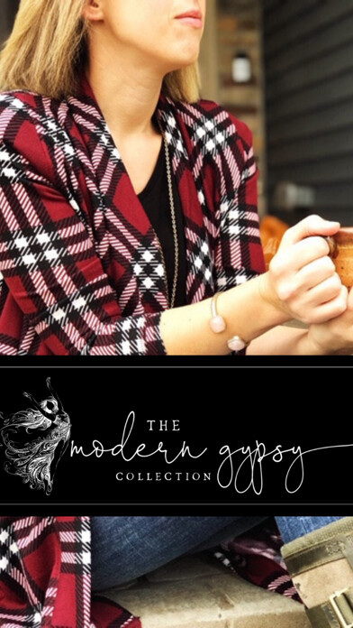 Emulate iPhone app The Modern Gypsy Collection using MyAndroid