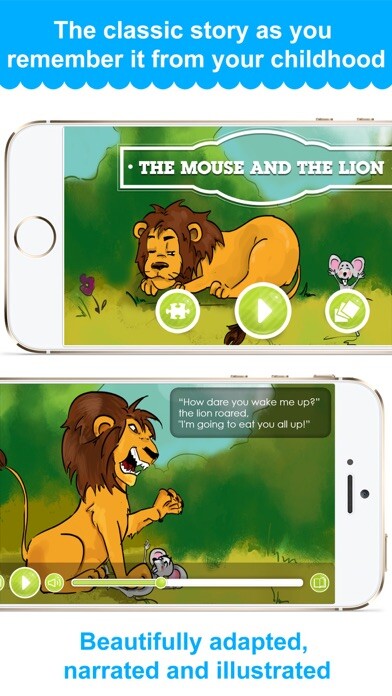Emulate iPhone app The Mouse and the Lion - Narrated Children Story using MyAndroid Emulate iPhone app The Mouse and the Lion - Narrated Children Story using MyAndroid
