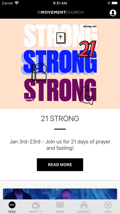 Emulate iPhone app The Movement Church OC using MyAndroid Emulate iPhone app The Movement Church OC using MyAndroid