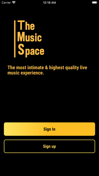 Emulate iPhone app The Music Space using MyAndroid