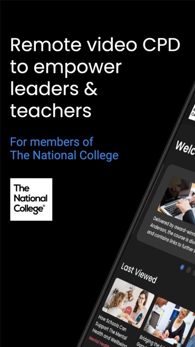Emulate iPhone app The National College using MyAndroid