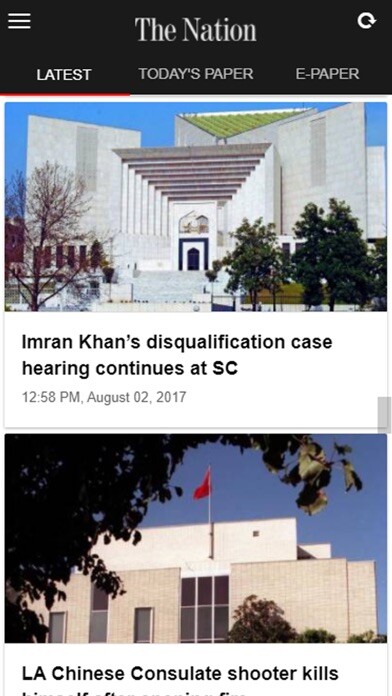 Emulate iPhone app The Nation Newspaper using MyAndroid Emulate iPhone app The Nation Newspaper using MyAndroid