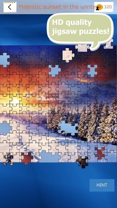 Emulate iPhone app THE NATURE - Jigsaw Puzzles using MyAndroid Emulate iPhone app THE NATURE - Jigsaw Puzzles using MyAndroid
